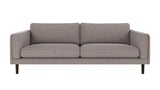 Braden sofa 3-seter - Brun eik ben