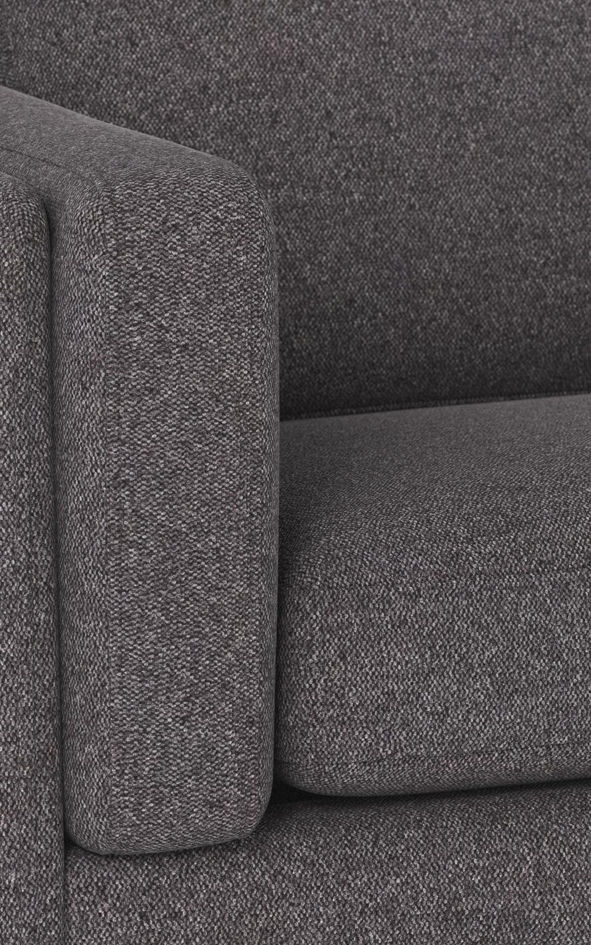 Braden sofa 3-seter - Eik ben