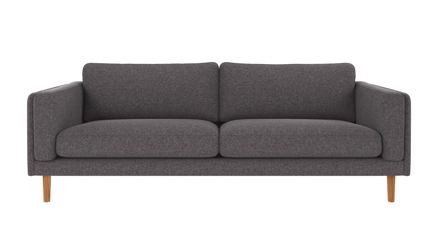 Braden sofa 3-seter - Eik ben