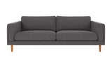 Braden sofa 3-seter - Eik ben