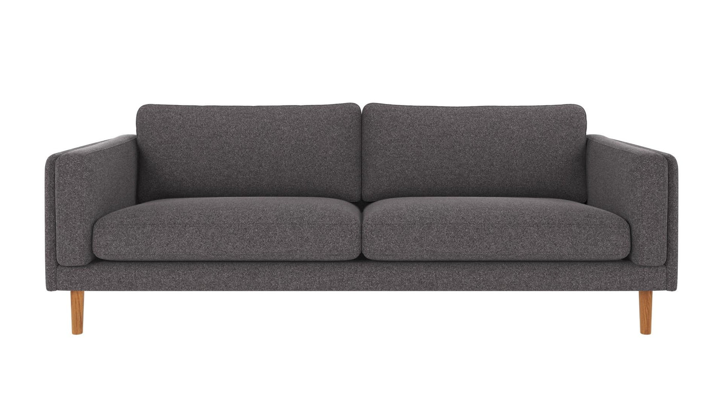 Braden sofa 3-seter - Eik ben