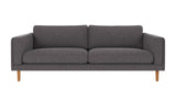 Braden sofa 3-seter - Eik ben