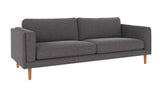 Braden sofa 3-seter - Eik ben