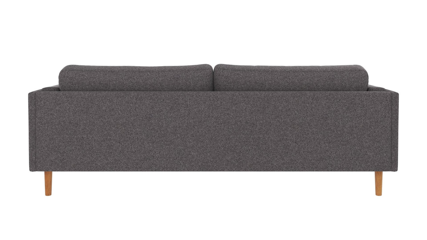 Braden sofa 3-seter - Eik ben