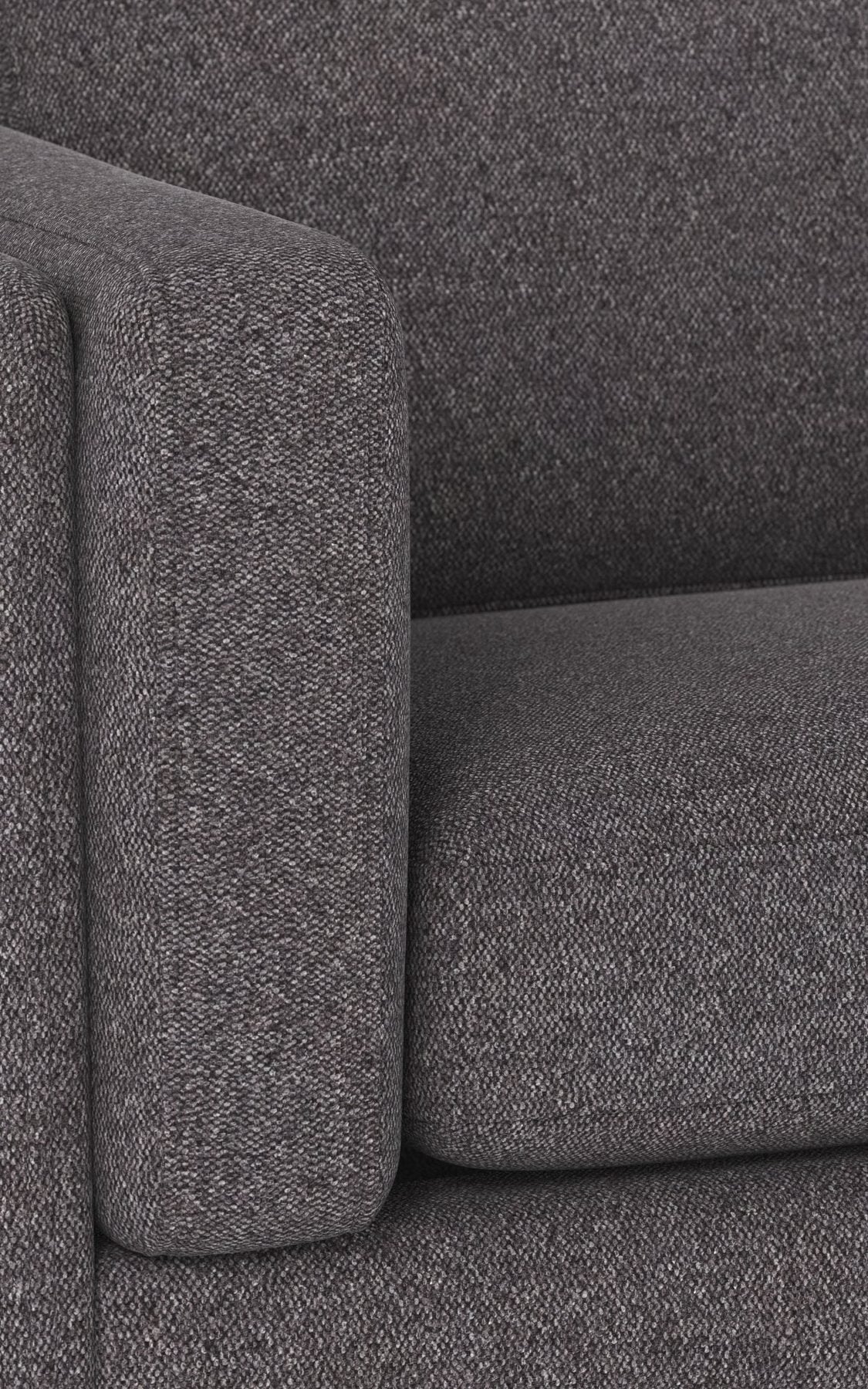Braden sofa 3-seter - Whitewash eik ben Rowico Sofa