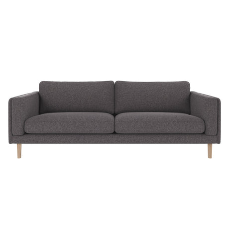 Braden sofa 3-seter - Whitewash eik ben