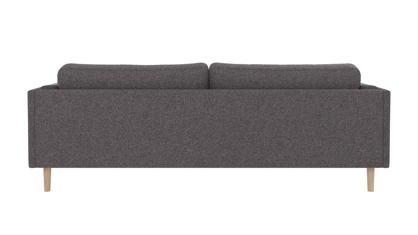 Braden sofa 3-seter - Whitewash eik ben