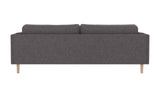 Braden sofa 3-seter - Whitewash eik ben