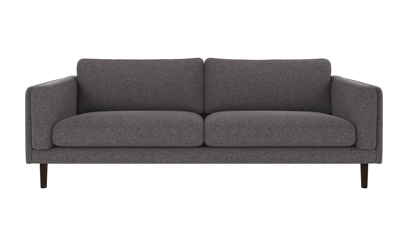 Braden sofa 3-seter - Brun eik ben