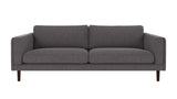Braden sofa 3-seter - Brun eik ben