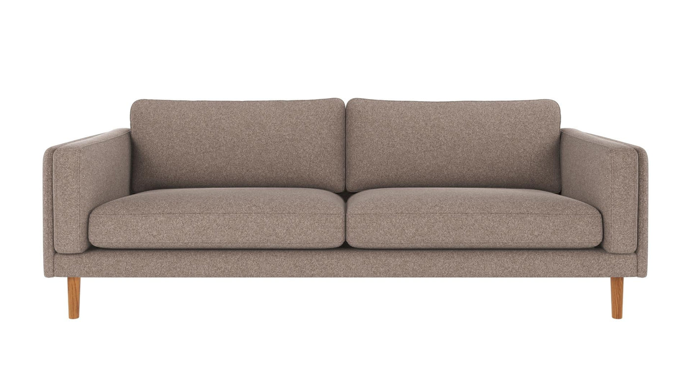 Braden sofa 3-seter - Eik ben