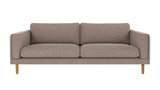 Braden sofa 3-seter - Eik ben