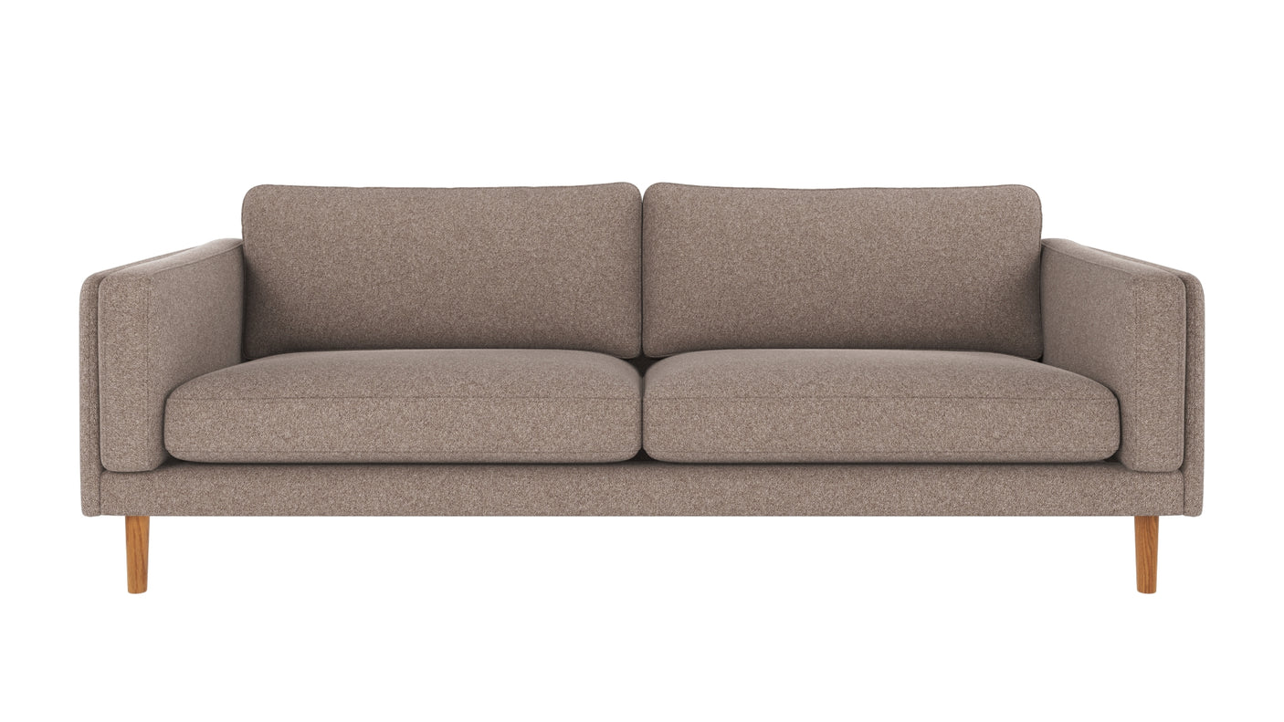 Braden sofa 3-seter - Eik ben