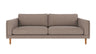 Braden sofa 3-seter - Eik ben