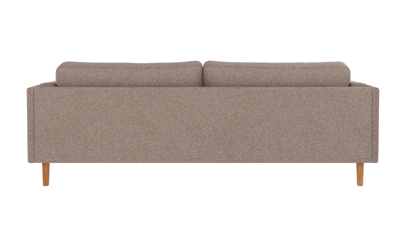 Braden sofa 3-seter - Eik ben