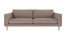 Braden sofa 3-seter - Whitewash eik ben