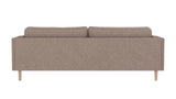 Braden sofa 3-seter - Whitewash eik ben