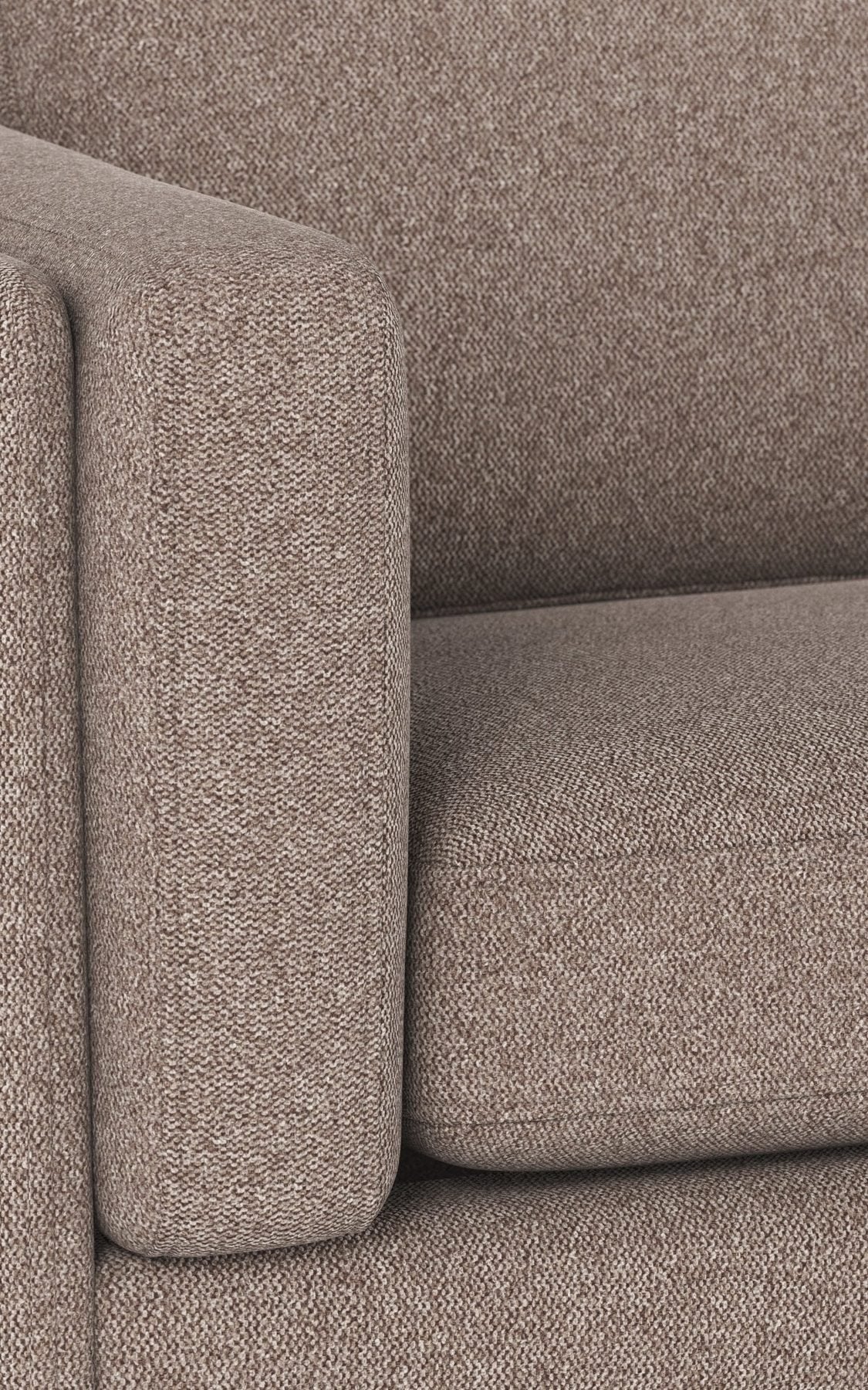 Braden sofa 3-seter - Brun eik ben Rowico Sofa