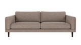 Braden sofa 3-seter - Brun eik ben