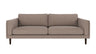 Braden sofa 3-seter - Brun eik ben