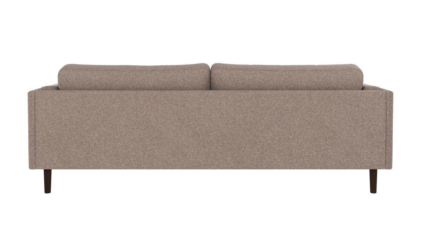 Braden sofa 3-seter - Brun eik ben