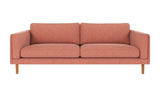 Braden sofa 3-seter - Eik ben