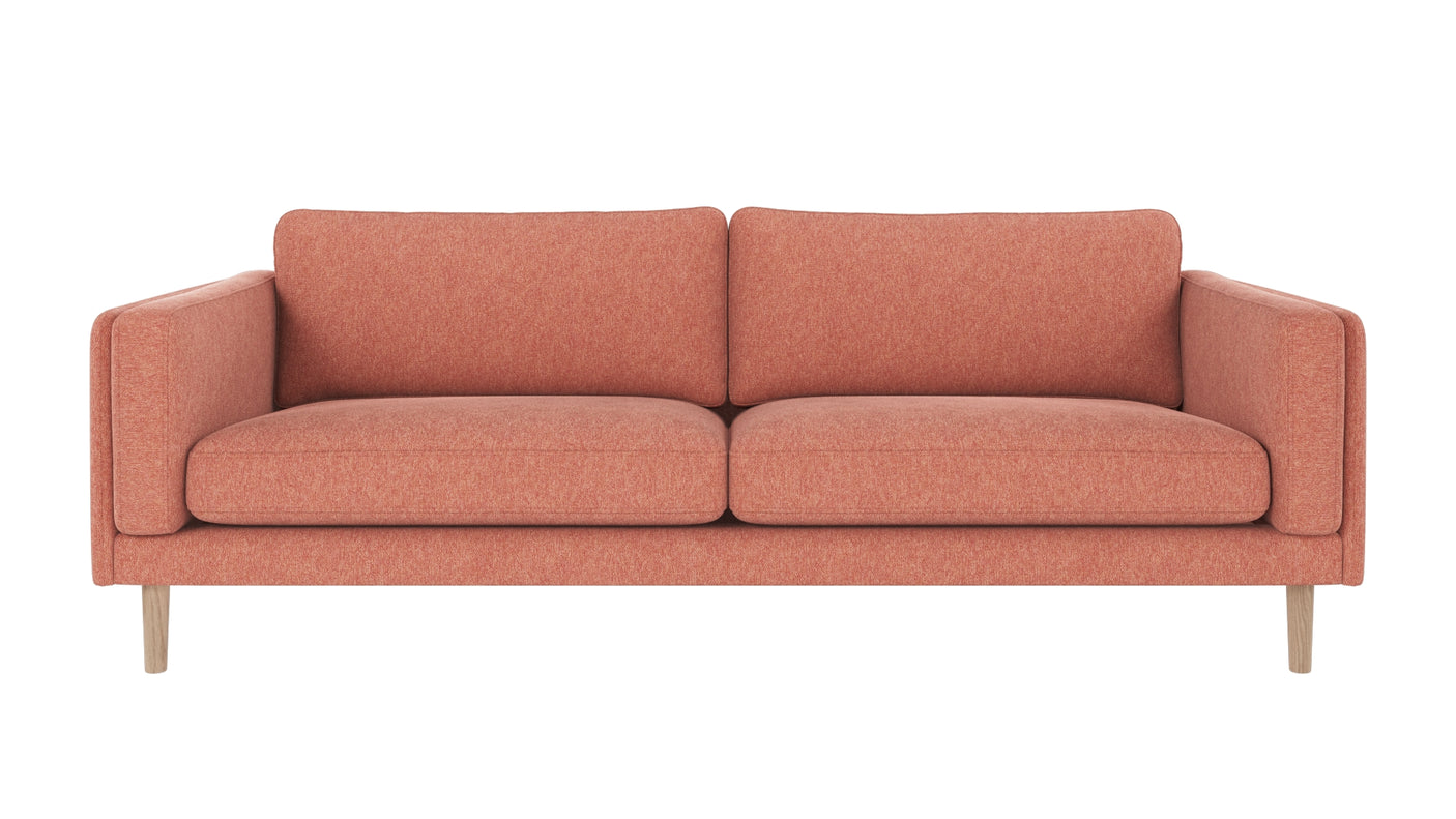 Braden sofa 3-seter - Whitewash eik ben