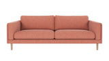 Braden sofa 3-seter - Whitewash eik ben