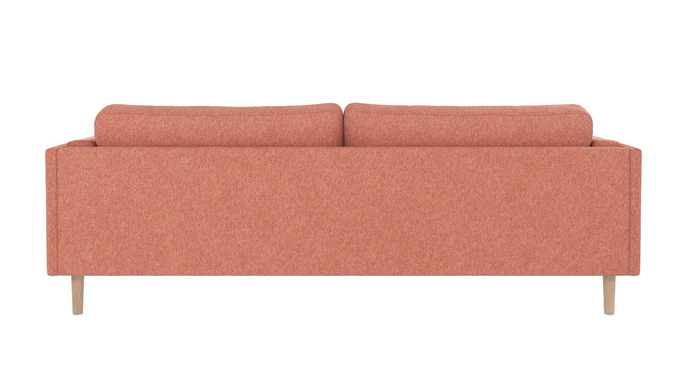 Braden sofa 3-seter - Whitewash eik ben