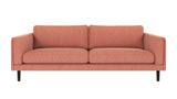 Braden sofa 3-seter - Brun eik ben