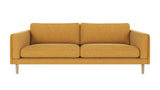 Braden sofa 3-seter - Whitewash eik ben