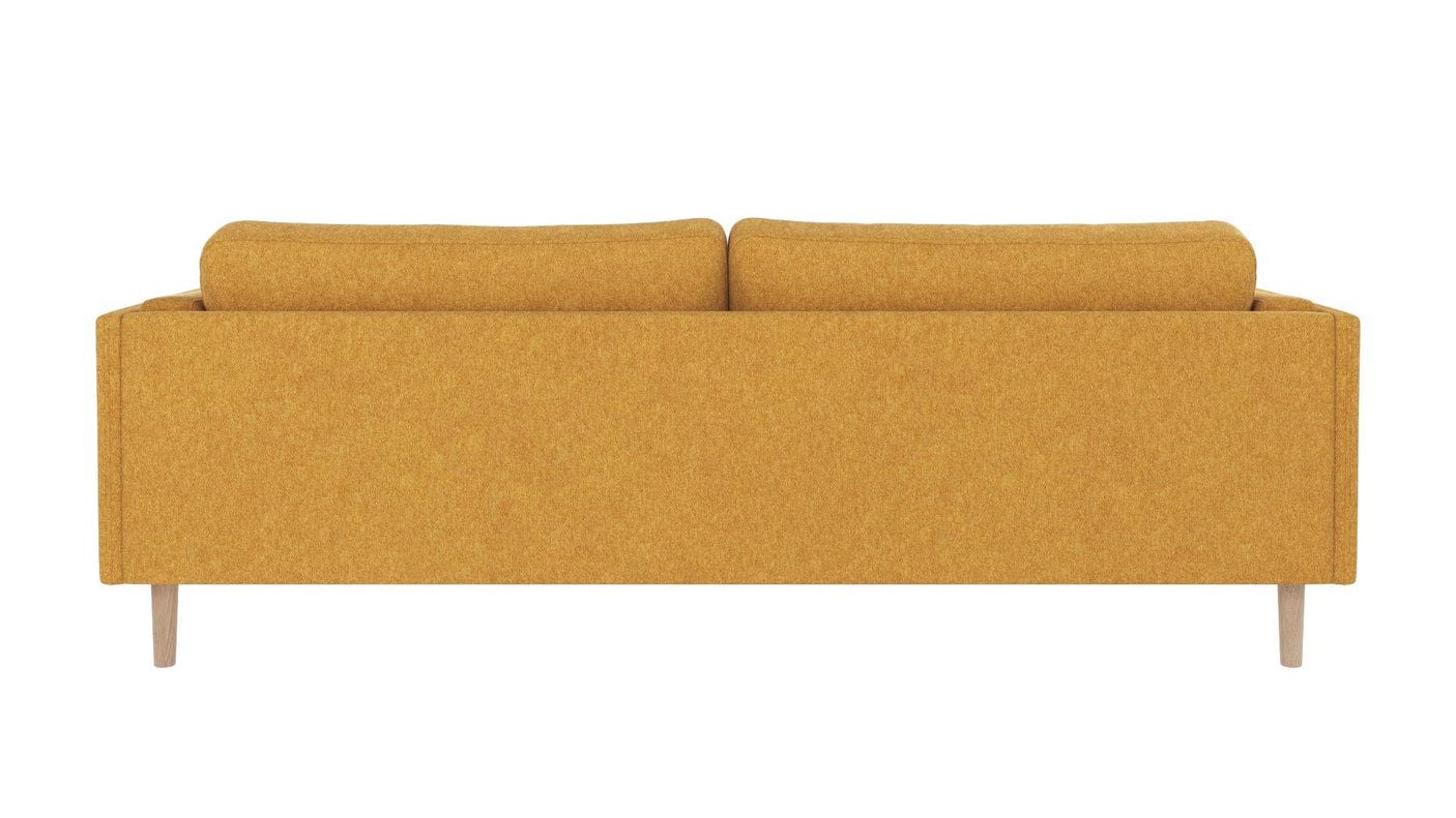 Braden sofa 3-seter - Whitewash eik ben