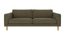 Braden sofa 3-seter - Eik ben