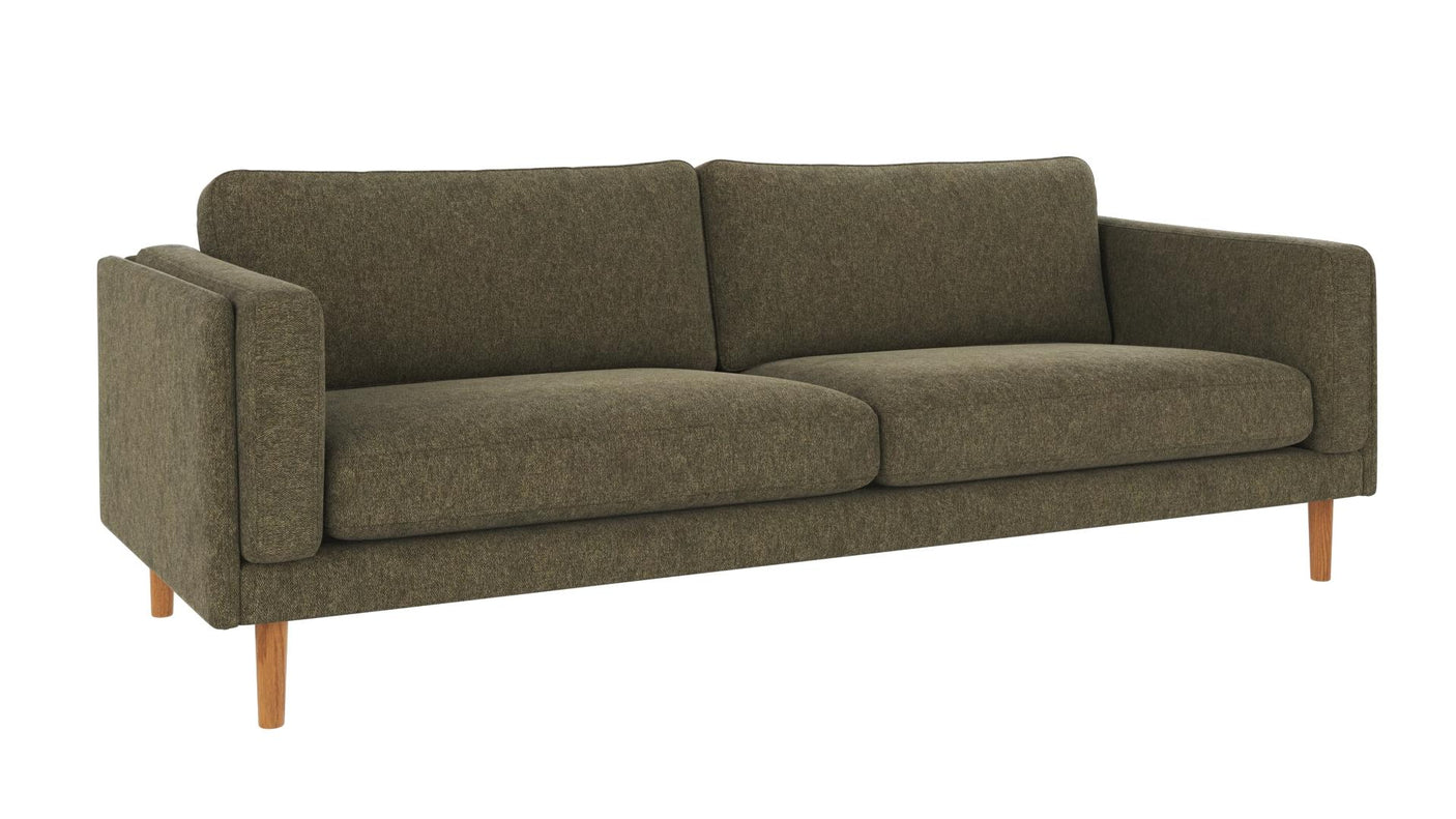 Braden sofa 3-seter - Eik ben