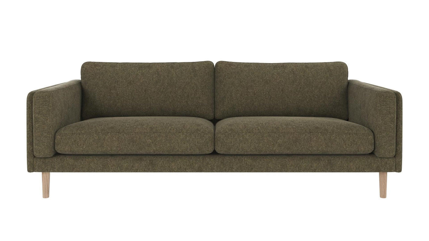 Braden sofa 3-seter - Whitewash eik ben