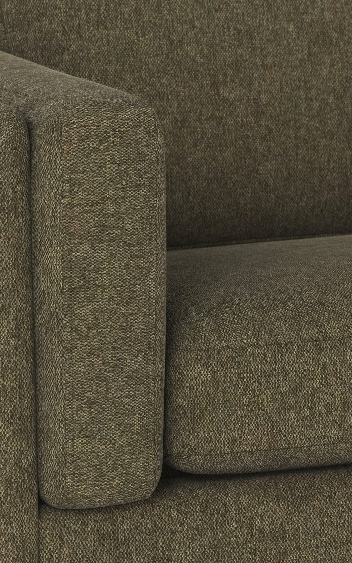 Braden sofa 3-seter - Brun eik ben Rowico Sofa
