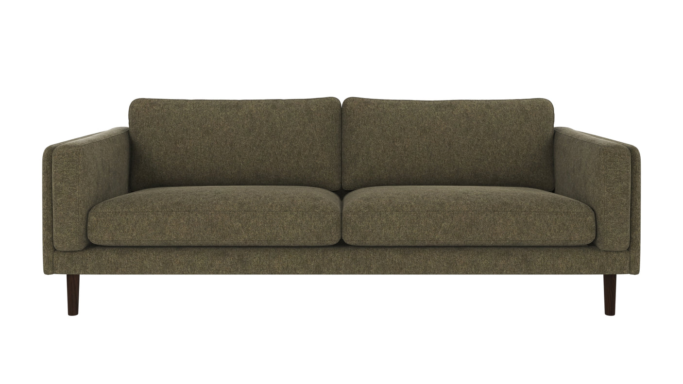 Braden sofa 3-seter - Brun eik ben