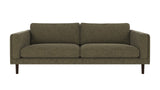 Braden sofa 3-seter - Brun eik ben