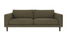 Braden sofa 3-seter - Brun eik ben