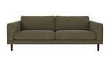 Braden sofa 3-seter - Brun eik ben