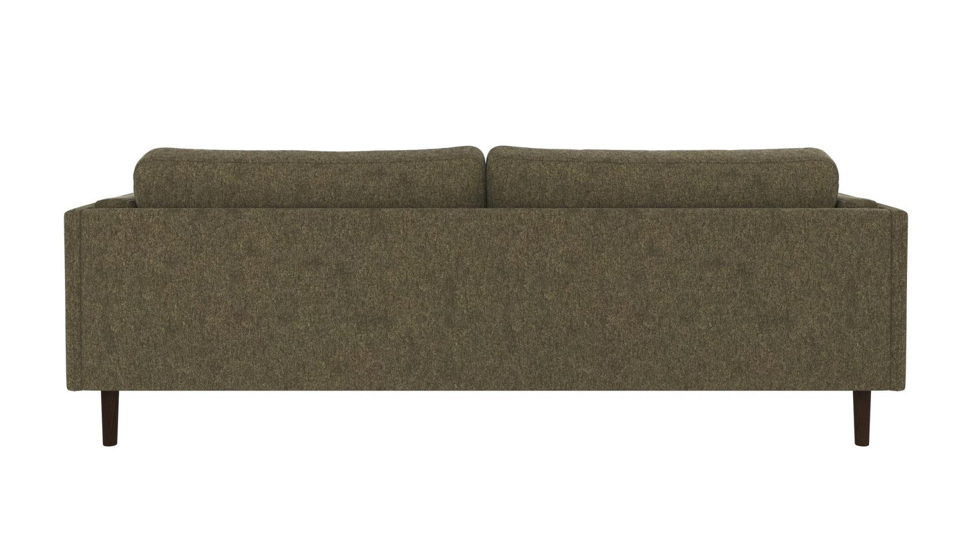 Braden sofa 3-seter - Brun eik ben
