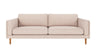 Braden sofa 3-seter - Eik ben