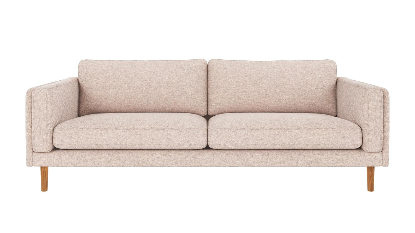 Braden sofa 3-seter - Eik ben