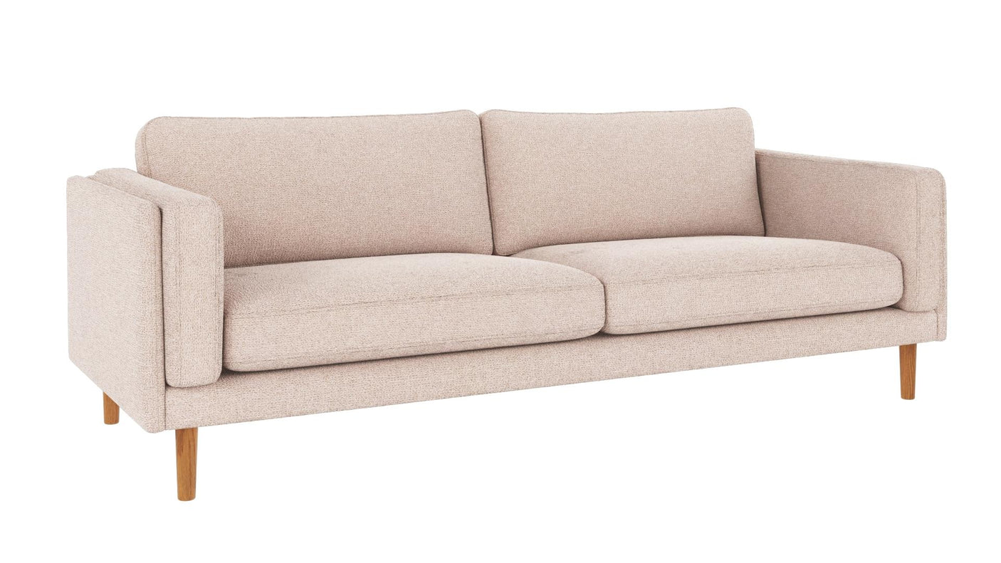 Braden sofa 3-seter - Eik ben