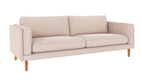Braden sofa 3-seter - Eik ben
