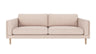Braden sofa 3-seter - Whitewash eik ben