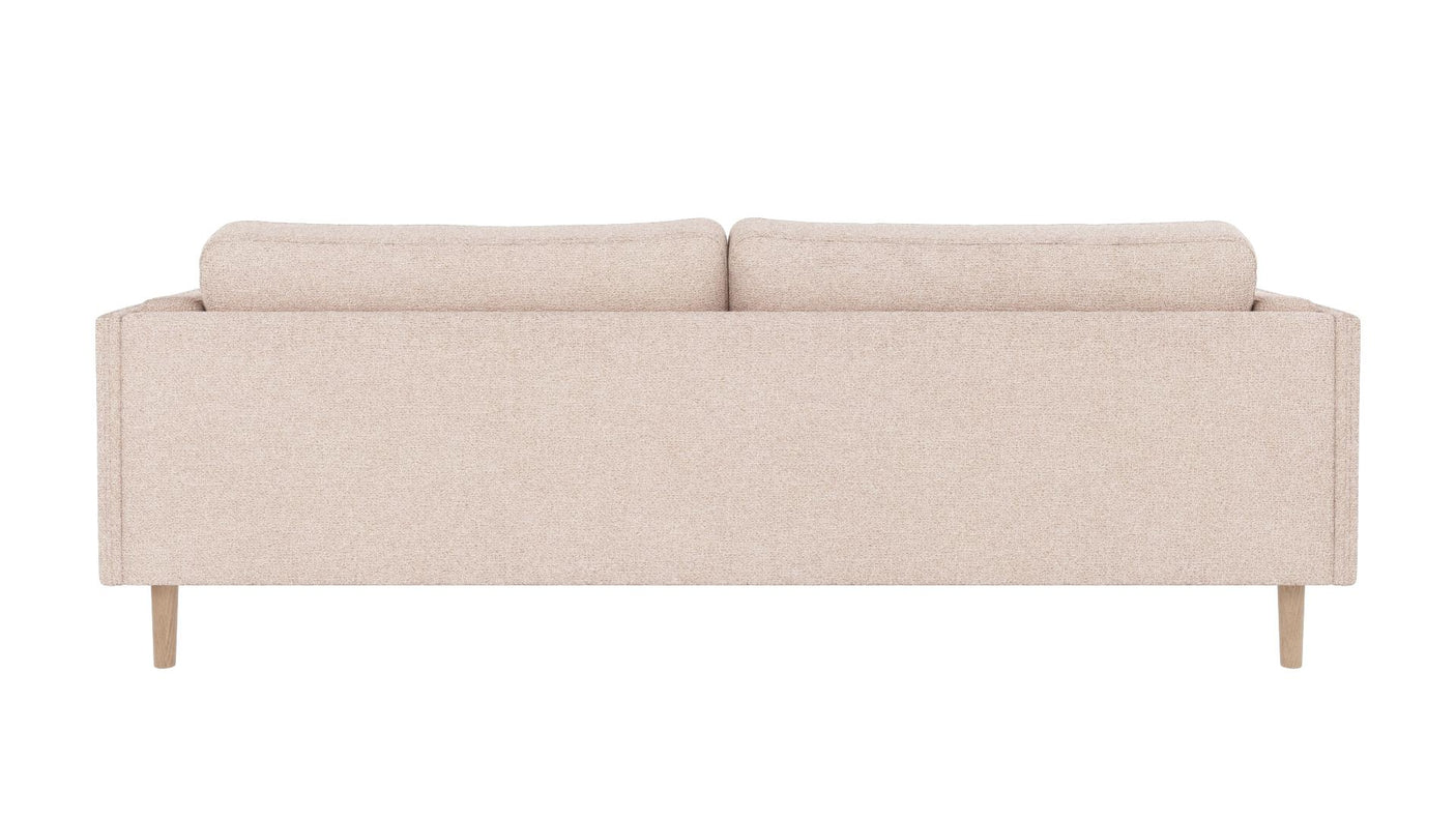Braden sofa 3-seter - Whitewash eik ben
