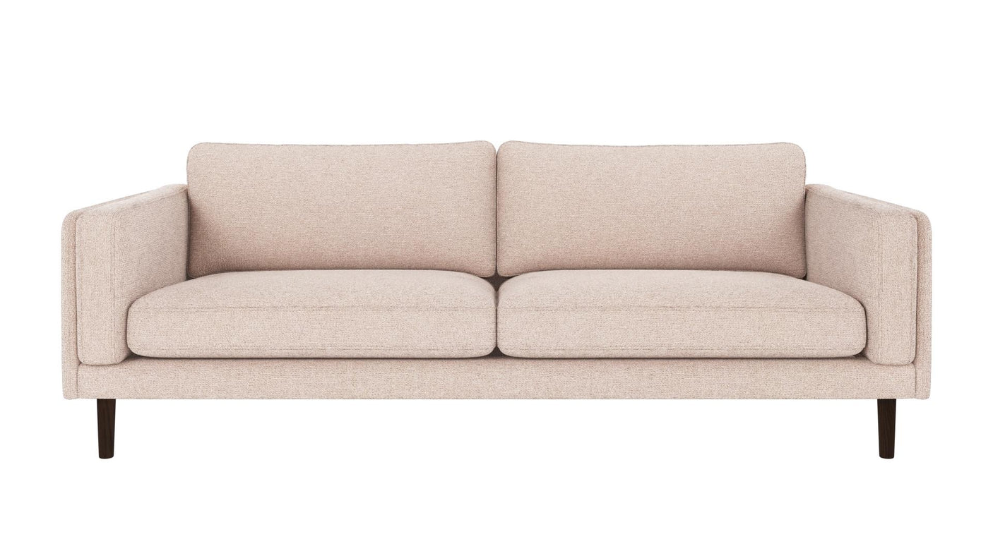 Braden sofa 3-seter - Brun eik ben