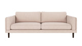 Braden sofa 3-seter - Brun eik ben