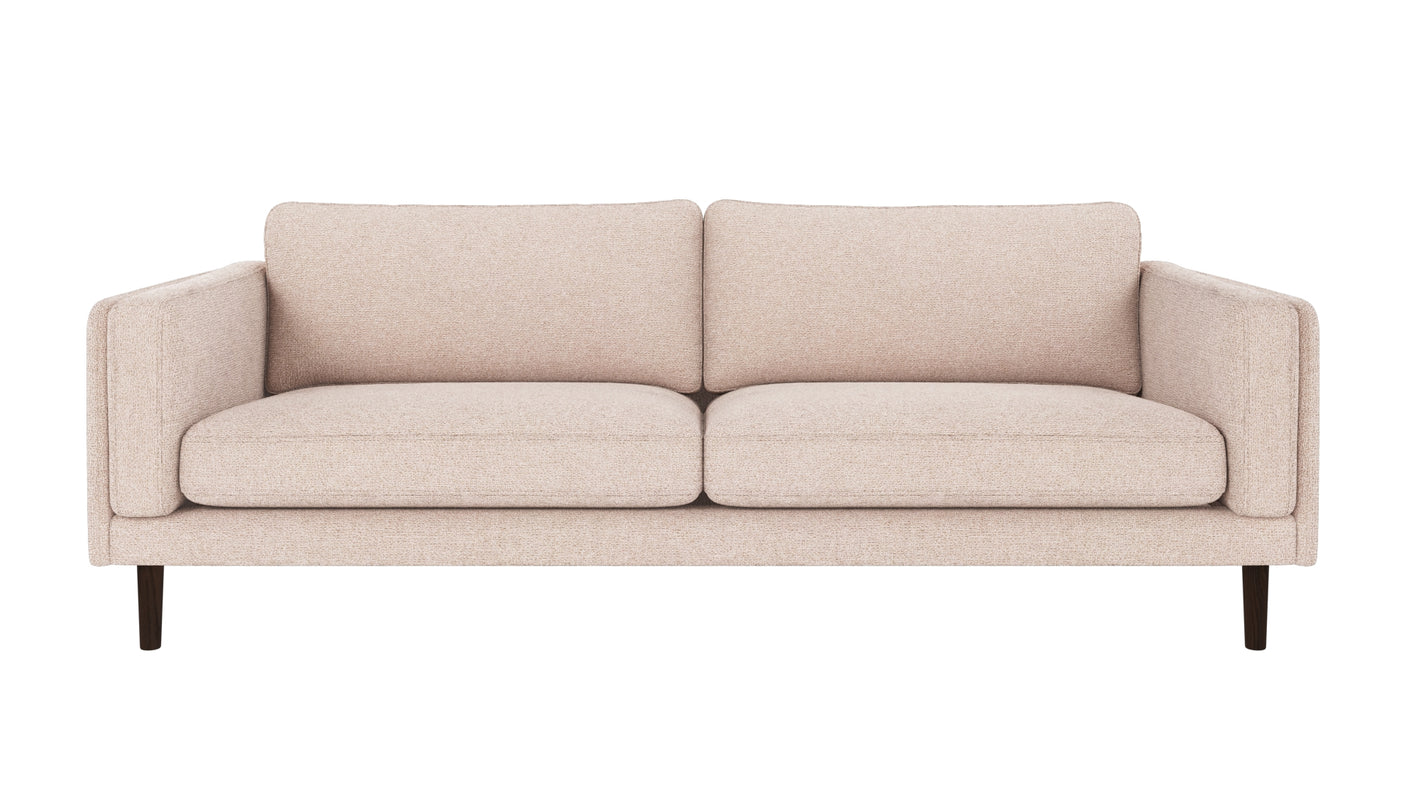Braden sofa 3-seter - Brun eik ben